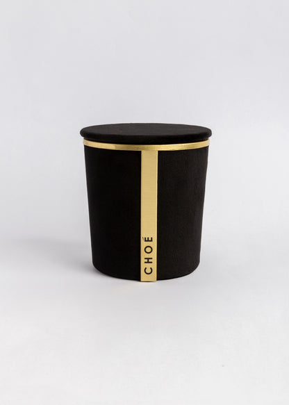 Choé Candles PINE & CINNAMON Black Velvet